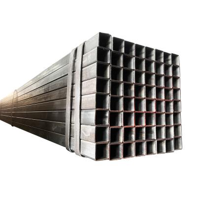 China Structure Pipe Galvanized Rectangular Gi Square Steel Pipe for sale