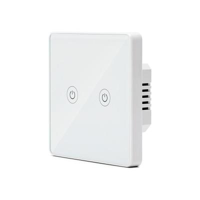 China 1/2/3Gang Electric Wall Light Switch Amazon Alexa Smart Wifi Switch Dimmer for US Market for sale