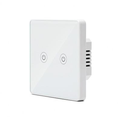 China 1/2/3Gang Amazone WIFI Tuya Smart Home Switch US Panel Smart Switch Supports Alexa Voice Control Touch Wall Switch 1/3 Band for sale