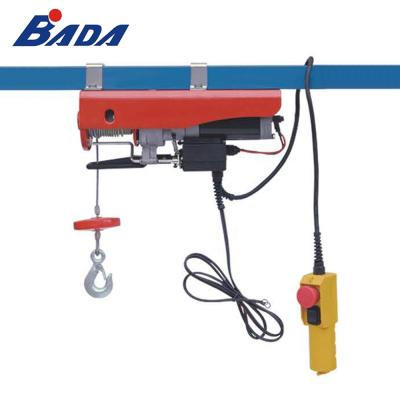 China Hotels Factory Direct Mini Motor Drive AC/DC Electric Cable Hoist Wholesale for sale