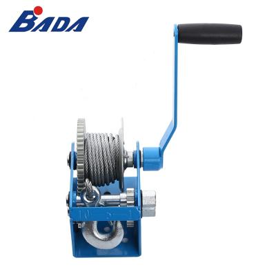 China For Pulling Portable Manual Manual Rope Cable Steel Wire Puller Trailer 2500lbs Manual Winches for sale