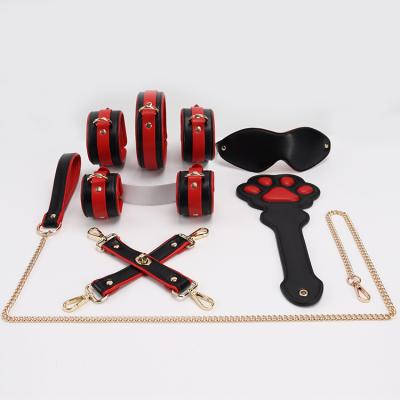 China Hot Selling Adult BDSM Game Package Set Bdsm Sex Toy Products Fetish Cat Paw Style for sale