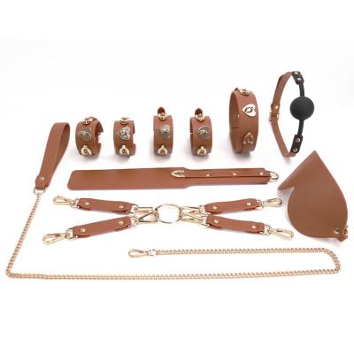 China BDSM Game Best Selling Game Woman Bundle Sex Toy Adult Flirt Bundle Set SM Bundle Slave Fetish Toy Set for sale