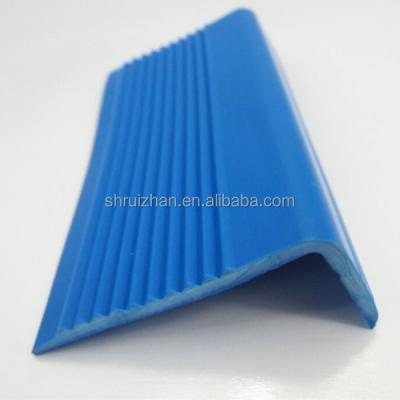 China Professional Design Eco-friendly PVC Plastic Anti Slip Stair Edge Trim, Flexible Stair Nosing, Stair Strip for sale