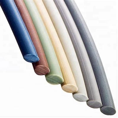 China Glass Door Rigid Flat Square Round Hollow Bendable Tube PP Welding Flexible PE PVC ABS Extruded Plastic Rod For Crafts for sale