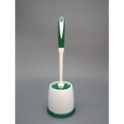 China Durable Plastic Toilet Brush With Holder Nice Design Toilet Reading Brush Toilet Bowl Brush for sale