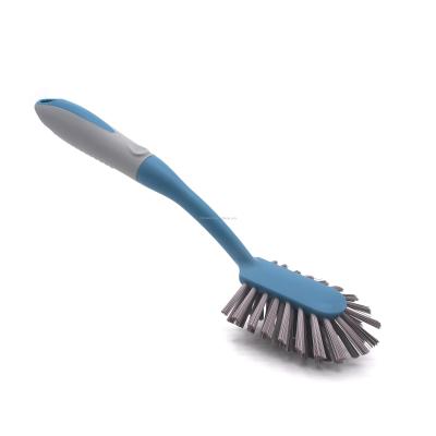 China Hand Maker Plastic Kitchen Cleaning Brush Dish Washing Plastic Brush for sale