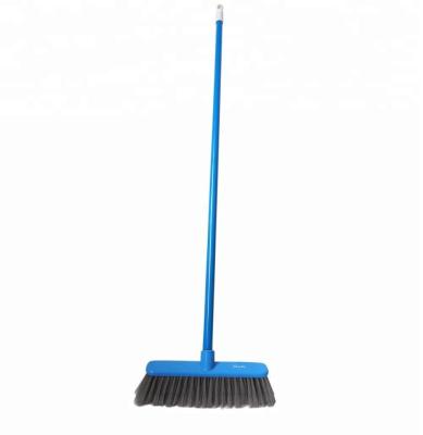 China House Floor Cleaning Brush Stick Broom Cleaning Plastic Long Broom And Handle for sale