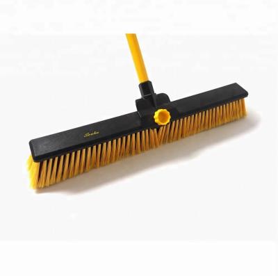 China Durable Plastic Heavy Duty Push Brush Pool Brush Deck Brush for sale