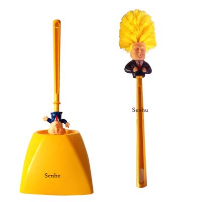 China Bathroom Cleaning Tools Donald Trump Toilet Supplies Bathroom Toilet Brush Trump Toilet Brush Hotel Home Bathroom Cleaning Accessories for sale