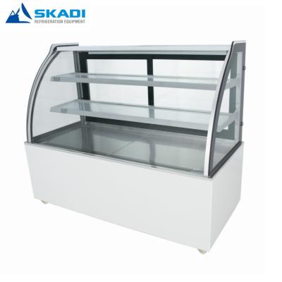 China Single-temperature counter commercial cake display counter factory price refrigerator case cabinet showcase refrigerator r134a r404a r290a for sale