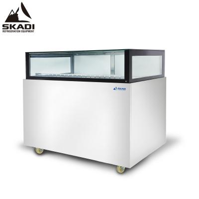 China Customize Single-Temperature Refrigerated Chocolate Display Fridge for sale