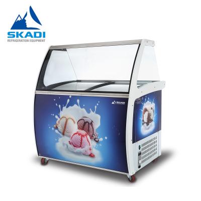 China Commercial Single-temperature ice cream display freezer for sale for sale