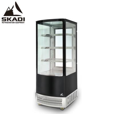 China Single-temperature Vertical Refrigerator Display Cake Display Refrigerator Case Refrigerator Grocery Cabinet Showcase for sale