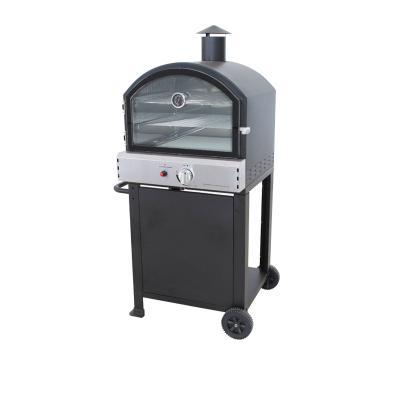 China Hot Selling Adjustable Height Gas Pizza Oven Stove For Outdoor BBQ Camping for sale