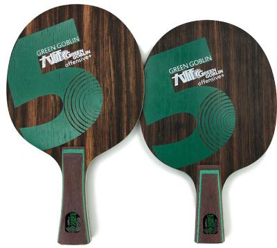 China Friendship ply729 high quality nice price nice CS/FL 5 pure wooden table tennis blade for sale