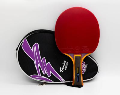 China Professional Pure Wood CS/FL ITTF APPROVED Rubber Two Sides Buttons In 729 Friendship Young-2040S Table Tennis Racket for sale