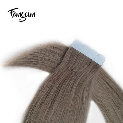 China Wholesale Price Silky Straight Wave Cuticle Aligned Color 10 Dark Brown 2.5g Tape In Human Hair Extensions for sale