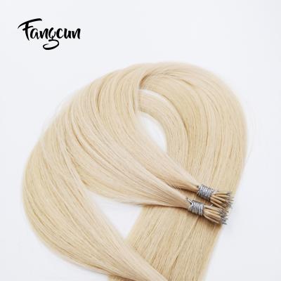 China Silky Straight Virgin Brazilian Remy Hair Wholesale Micro Bond Hair Keratin Wave Bead Nano Hair Extensions for sale