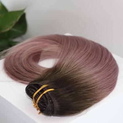 China New Products Silky Straight Ombre Hair Weave Light Purple 100% Raw Indian Hair for sale