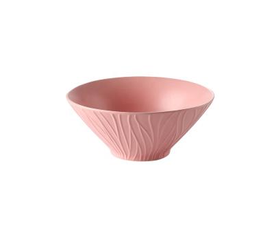 China Sustainable Drop Shipping Round 700ML Dinnerware Colorful Soup Dessert Ceramic Bowl for sale