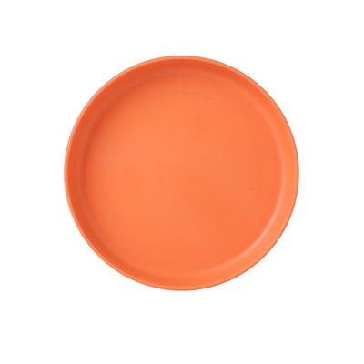 China Sustainable 6 Inch Small Round Plastic Plates Dish Dish For Home Restaurant Wedding Party for sale