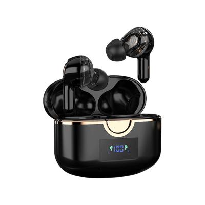 China Good 2022 New Arrival T22 Tws Earphone Digital Displays Touch Control Sound Effect Tws Wireless Earbuds With Dual Driver for sale