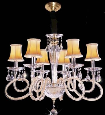 China Traditional Luxury Crystal Chandelier Lighting Fixtures CE / RoHS / FCC for sale