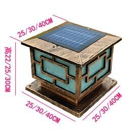 China Decorative IP67 3.6V 700mA CREE LED Solar Yard Lights House Shaped 100-120lm/w for sale