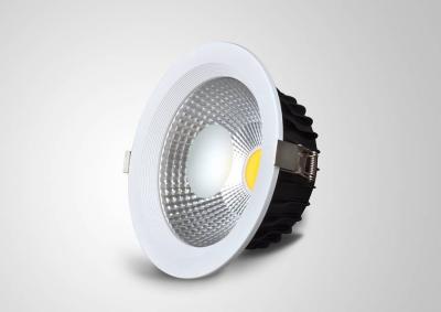 China 10Watt LEIDENE Downlights voor Vergaderzaalra 80 IP45 Warme Witte Regelbare Dimmable Te koop