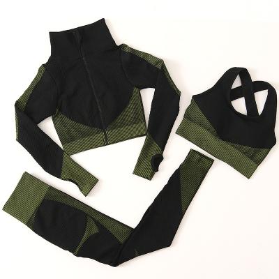 China BEST SELLING Breathable Sports Clothes Active Wear Set For Girl for sale