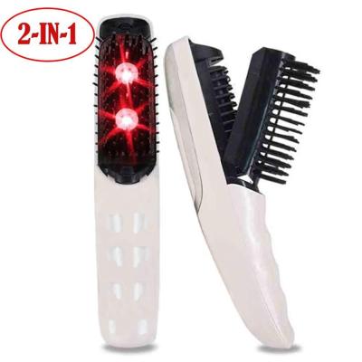 China HAIR LOSS 650nm Lllt Laser Therapy Hair Growth Hair Loss Treatment Infrared Massage Comb for sale