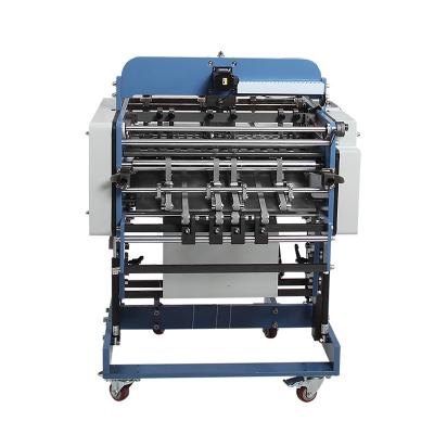 China Automatic Knife Folding Machine Cross Fold For Pharmaceutical Leaflets for sale