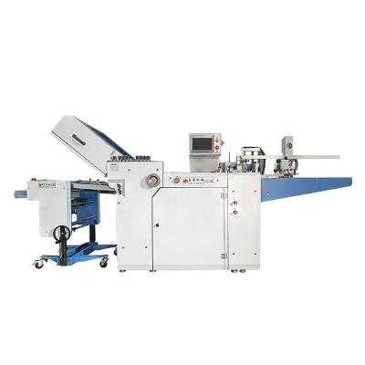 China Silent Belt Driving Large Format Paper Folding Machine With 6 Buckle Plate for sale