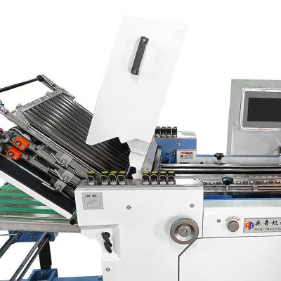 China 380V 530mm Breedte Automatisch Document die Machines voor Boekje vouwen Te koop