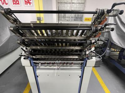 China 360mm Breedtedocument die Materiaal volledig Automatische PLC Gecontroleerde 380V Macht vouwen Te koop