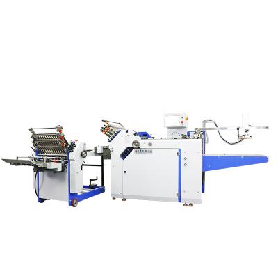 China Pharmaceutical Leaflet Buckle Folding Machine Automatic With Jam Detection Outsert for sale