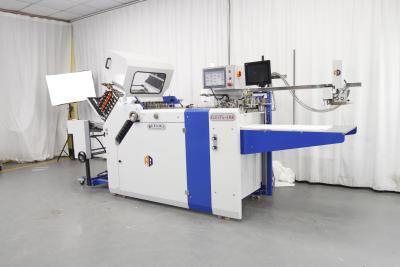 China Ultrasone foldervouwmachine voor papier met dubbele spanning Inductie Te koop