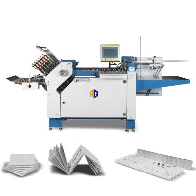 China Accuracy Paper Folding Machine For Pharmaceutical Leaflet Inserting Machine for sale