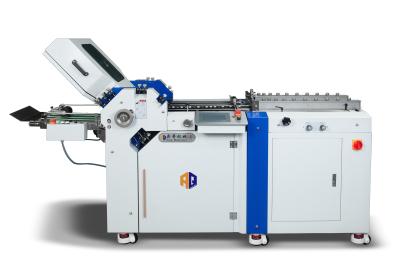 China AOQI Air Suction Paper Folding Machine With Continues-Load Suction Feeder for sale