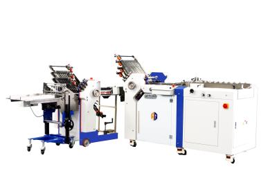 China Industrial Paper Machinery Fast Speed Automatic A4 Paper Air Suction Feeding Folder For Leaflets for sale