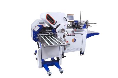 China A4 Paper Folder Commercial Paper Folding Machine With Cross Knife For Fold Instruction Manual for sale