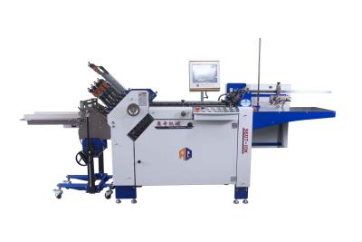 China High Speed Commercial Paper Sheet Folding Machine For Brochure Zigzag Folding Industry Use for sale