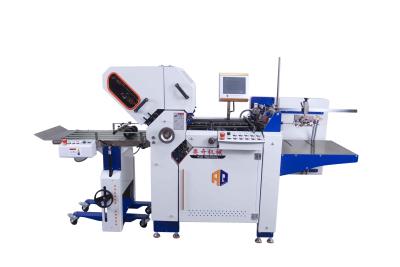 China Automatic A3 Paper Folder For Commercial Leaflet Paper Folding Machine With Noise Hood for sale