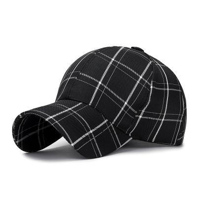 China COMMON new design sports color variety plaid twill cotton high quality custom made baseball caps wholesale for sale