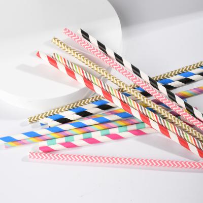 China Biodegradable Disposable Paper Straw Eco - Friendly Sustainable Paper Drinking Straw for sale