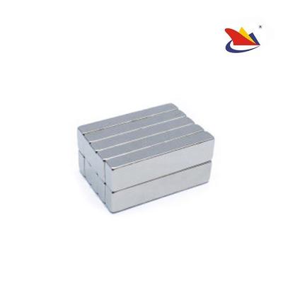 China Industrial Magnet Block Colored Znic Coated NdFeB Permanent Magnet For Magnetic Motor for sale