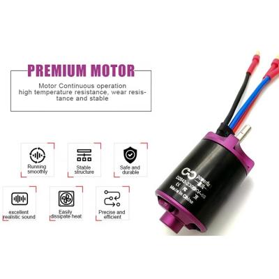 China Power-Fun Outrunner Motor 6S 2300KV RC Brushless Electric Motor Airplane Model For RC Airplanes Multicopter Flat Drone Fixed Wing Helicopter for sale