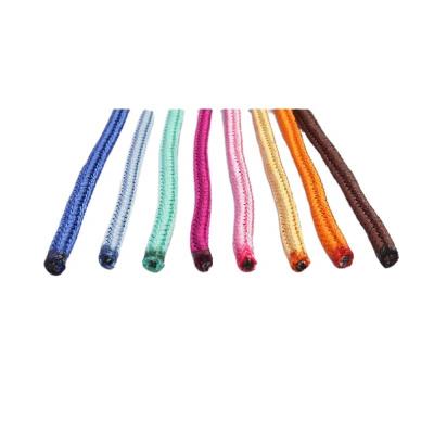 China To Make Rainbow Climbing Net 6mm 8mm Polyester Braided Rope For Rainbow Climbing Net Playground for sale