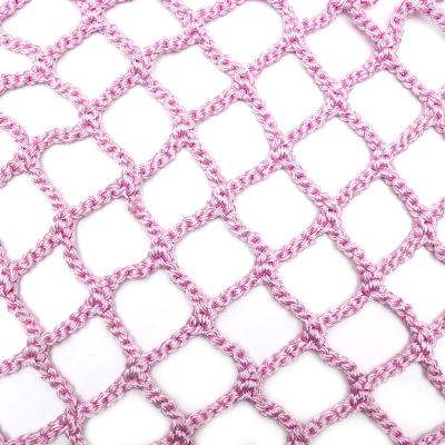 China Anti Aging High Strength Heavy Duty Polyester Knotless Safety Net For Attic And Railing for sale